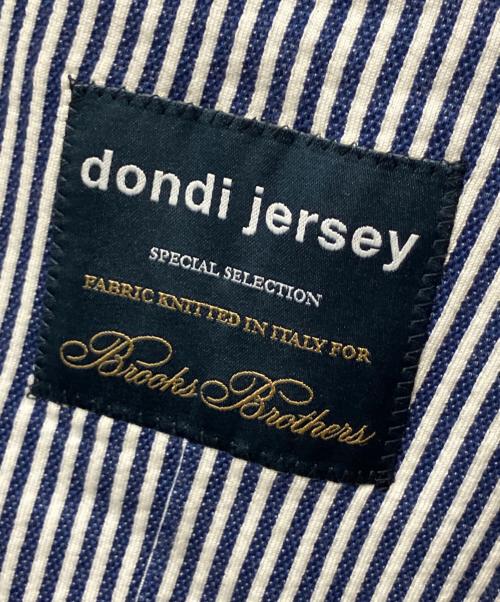 BROOKS BROTHERS（ブルックスブラザーズ）BROOKS BROTHERS (ブルックスブラザーズ) テーラードジャケット ブルー×ホワイト サイズ:36Sの古着・服飾アイテム