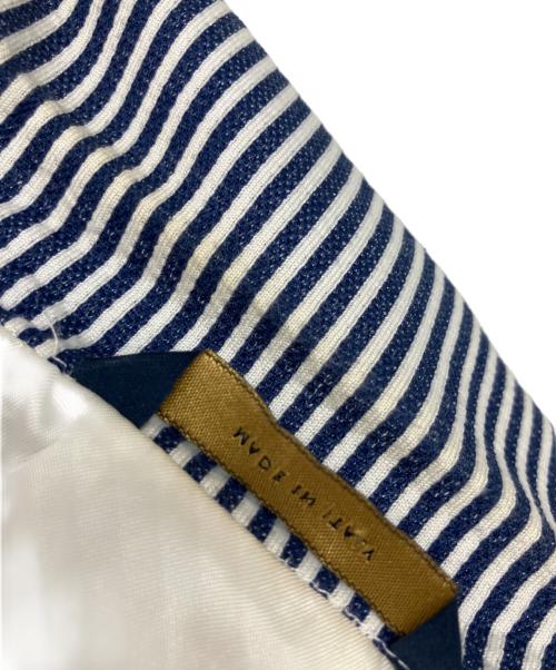 BROOKS BROTHERS（ブルックスブラザーズ）BROOKS BROTHERS (ブルックスブラザーズ) テーラードジャケット ブルー×ホワイト サイズ:36Sの古着・服飾アイテム