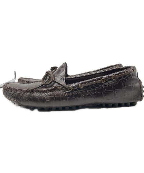 COLE HAAN（コールハーン）COLE HAAN (コールハーン) ドライビングシューズ ブラウン サイズ:8Dの古着・服飾アイテム