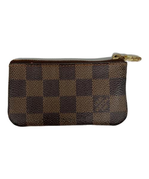 LOUIS VUITTON（ルイ ヴィトン）LOUIS VUITTON (ルイ ヴィトン) ダミエ　ポシェットクレ ブラウンの古着・服飾アイテム