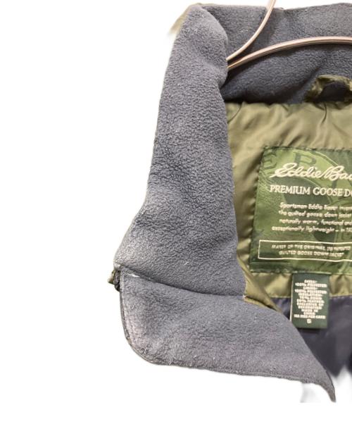 Eddie Bauer（エディーバウアー）Eddie Bauer (エディーバウアー) ダウンジャケット カーキ サイズ:Sの古着・服飾アイテム