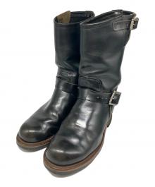 RED WING（レッドウィング）の古着「エンジニアブーツ 97年製 」｜ブラック
