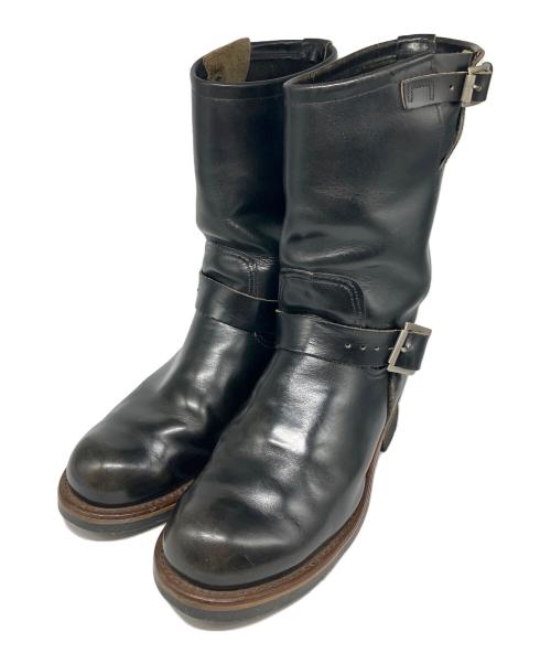 RED WING（レッドウィング）RED WING (レッドウィング) エンジニアブーツ 97年製  ブラック サイズ:7 1/2Bの古着・服飾アイテム