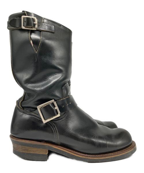 RED WING（レッドウィング）RED WING (レッドウィング) エンジニアブーツ 97年製  ブラック サイズ:7 1/2Bの古着・服飾アイテム
