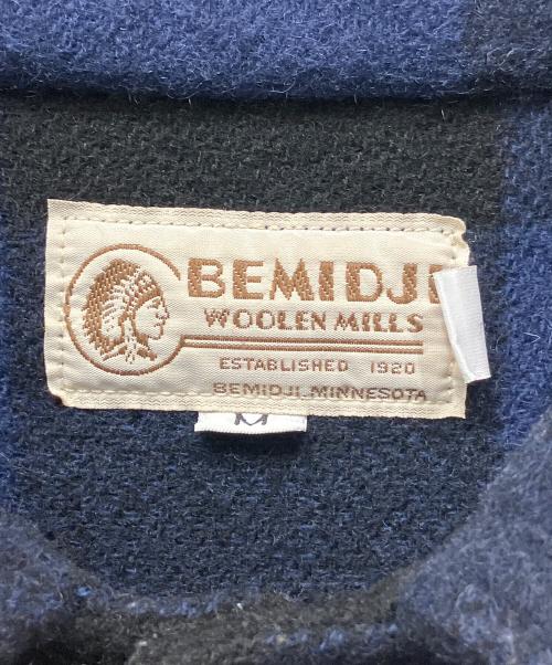 BEMIDJI WOOLEN MILLS（ベミジウールンミルズ）BEMIDJI WOOLEN MILLS (ベミジウールンミルズ) ウールコート ネイビー サイズ:Mの古着・服飾アイテム