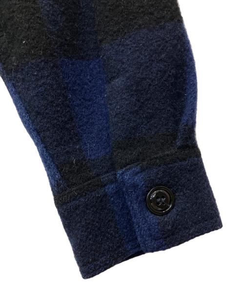 BEMIDJI WOOLEN MILLS（ベミジウールンミルズ）BEMIDJI WOOLEN MILLS (ベミジウールンミルズ) ウールコート ネイビー サイズ:Mの古着・服飾アイテム