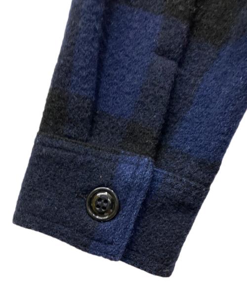 BEMIDJI WOOLEN MILLS（ベミジウールンミルズ）BEMIDJI WOOLEN MILLS (ベミジウールンミルズ) ウールコート ネイビー サイズ:Mの古着・服飾アイテム