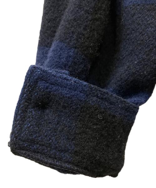 BEMIDJI WOOLEN MILLS（ベミジウールンミルズ）BEMIDJI WOOLEN MILLS (ベミジウールンミルズ) ウールコート ネイビー サイズ:Mの古着・服飾アイテム