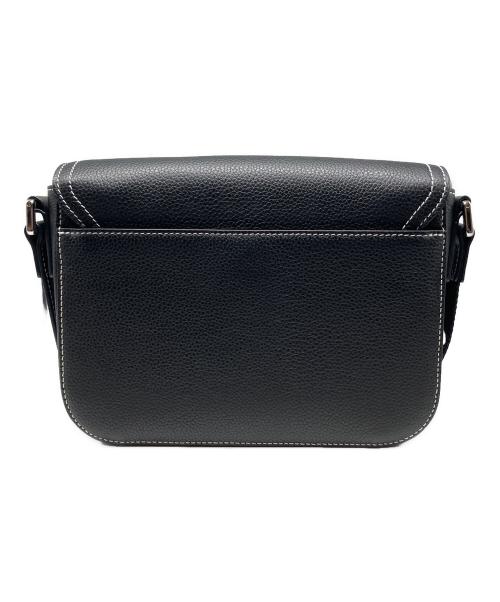 Christian Dior（クリスチャン ディオール）Christian Dior (クリスチャン ディオール) Saddleフラップ付きメッセンジャーバッグ ブラックの古着・服飾アイテム