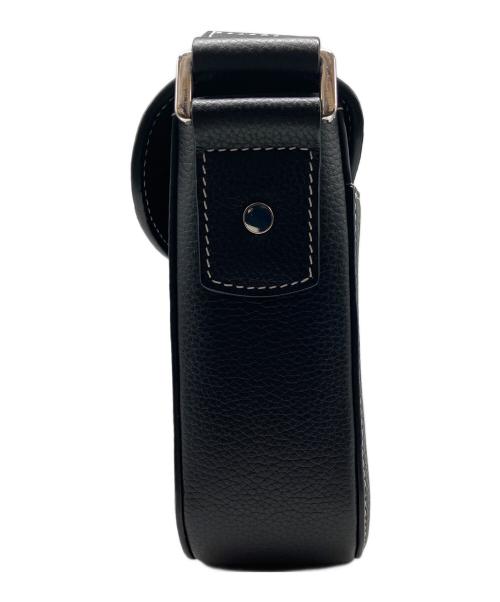 Christian Dior（クリスチャン ディオール）Christian Dior (クリスチャン ディオール) Saddleフラップ付きメッセンジャーバッグ ブラックの古着・服飾アイテム