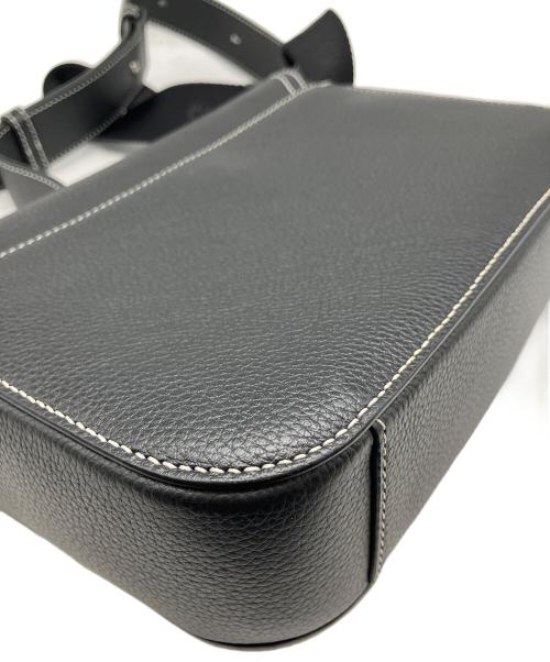 Christian Dior（クリスチャン ディオール）Christian Dior (クリスチャン ディオール) Saddleフラップ付きメッセンジャーバッグ ブラックの古着・服飾アイテム