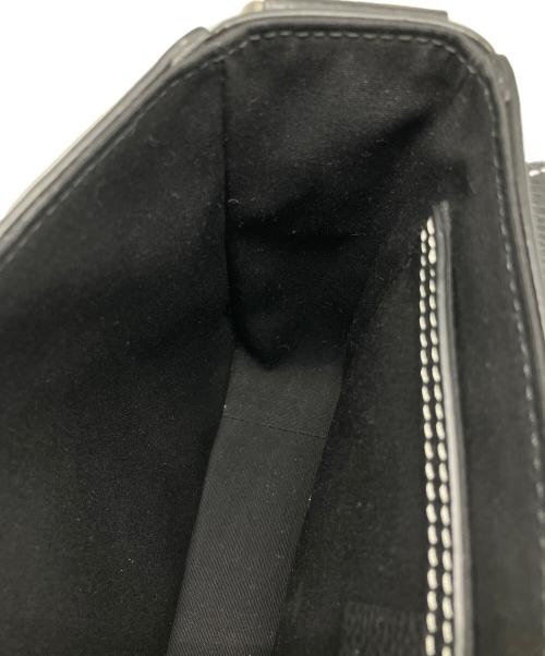 Christian Dior（クリスチャン ディオール）Christian Dior (クリスチャン ディオール) Saddleフラップ付きメッセンジャーバッグ ブラックの古着・服飾アイテム