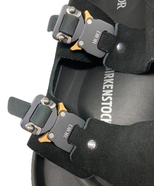 Dior（ディオール）Dior (ディオール) BIRKENSTOCK (ビルケンシュトック) サンダル ブラック サイズ:27の古着・服飾アイテム