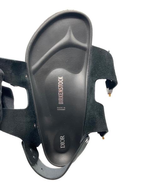Dior（ディオール）Dior (ディオール) BIRKENSTOCK (ビルケンシュトック) サンダル ブラック サイズ:27の古着・服飾アイテム