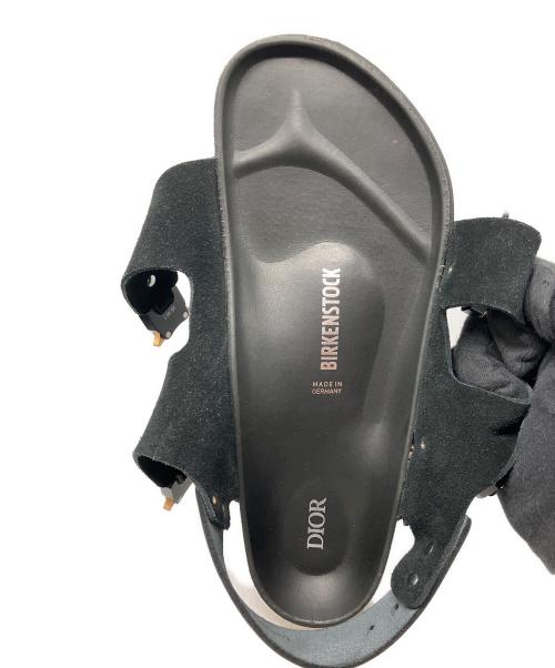 Dior（ディオール）Dior (ディオール) BIRKENSTOCK (ビルケンシュトック) サンダル ブラック サイズ:27の古着・服飾アイテム