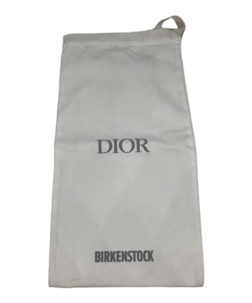 Dior（ディオール）Dior (ディオール) BIRKENSTOCK (ビルケンシュトック) サンダル ブラック サイズ:27の古着・服飾アイテム