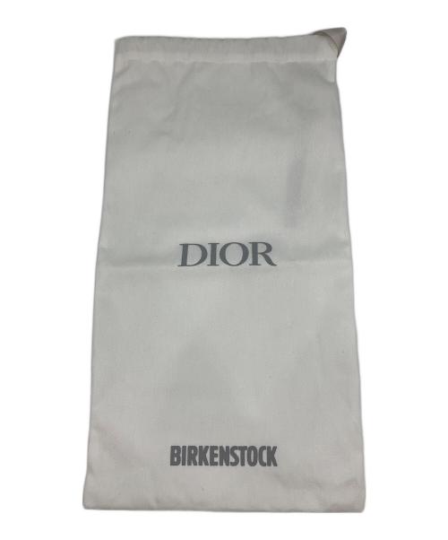 Dior（ディオール）Dior (ディオール) BIRKENSTOCK (ビルケンシュトック) サンダル ブラック サイズ:27の古着・服飾アイテム