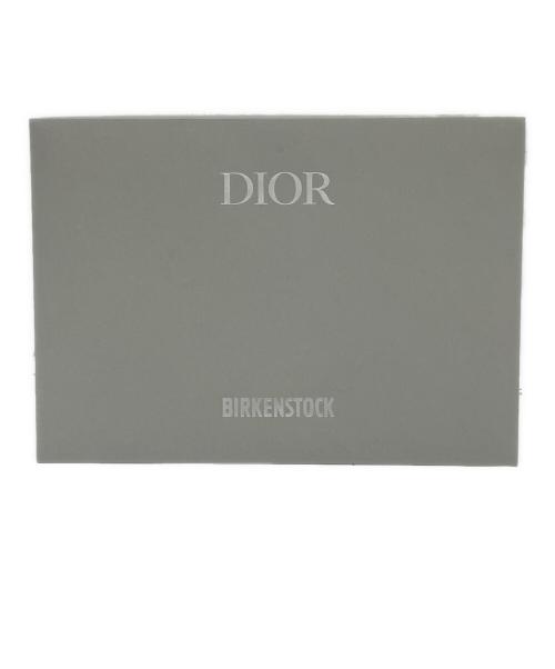 Dior（ディオール）Dior (ディオール) BIRKENSTOCK (ビルケンシュトック) サンダル ブラック サイズ:27の古着・服飾アイテム