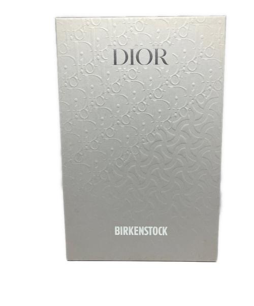 Dior（ディオール）Dior (ディオール) BIRKENSTOCK (ビルケンシュトック) サンダル ブラック サイズ:27の古着・服飾アイテム