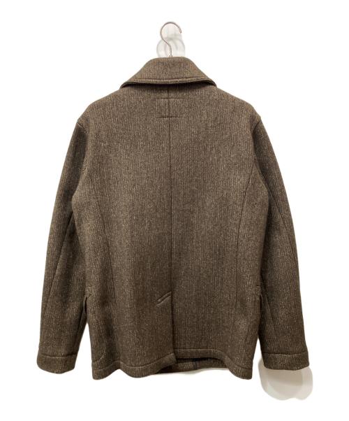 BROWN'S BEACH JACKET（ブラウンズビーチジャケット）BROWN'S BEACH JACKET (ブラウンズビーチジャケット) Pコート ブラウン サイズ:42の古着・服飾アイテム