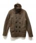 中古・古着 BROWN'S BEACH JACKET (ブラウンズビーチジャケット) Pコート ブラウン サイズ:42：23000円