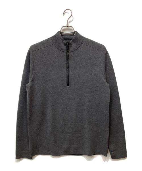 theory（セオリー）theory (セオリー) 薄手ニット グレー サイズ:40の古着・服飾アイテム
