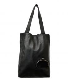 YOHJI YAMAMOTO（ヨウジヤマモト）の古着「Clasp tote discord」｜ブラック