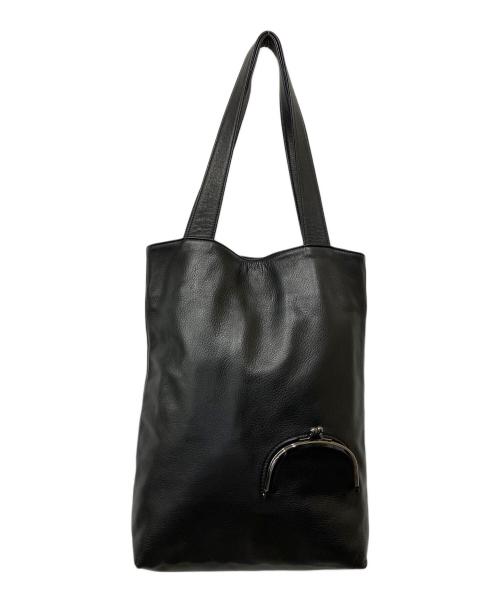 YOHJI YAMAMOTO（ヨウジヤマモト）YOHJI YAMAMOTO (ヨウジヤマモト) Clasp tote discord ブラックの古着・服飾アイテム