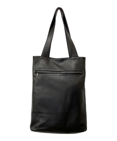 YOHJI YAMAMOTO（ヨウジヤマモト）YOHJI YAMAMOTO (ヨウジヤマモト) Clasp tote discord ブラックの古着・服飾アイテム