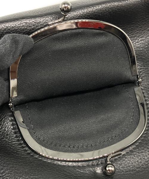 YOHJI YAMAMOTO（ヨウジヤマモト）YOHJI YAMAMOTO (ヨウジヤマモト) Clasp tote discord ブラックの古着・服飾アイテム