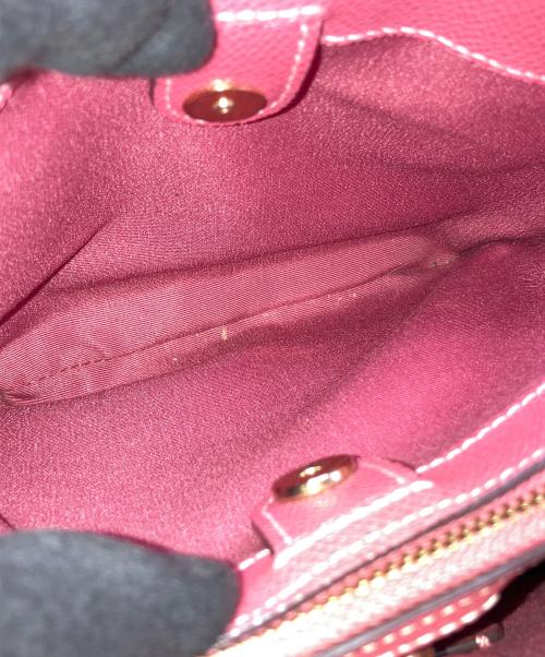 COACH（コーチ）COACH (コーチ) ハンドバッグ ピンクの古着・服飾アイテム