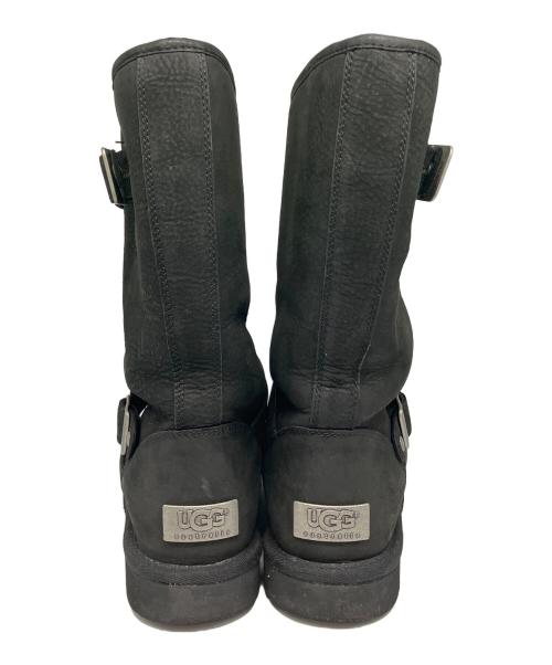 UGG（アグ）UGG (アグ) ムートンエンジニアブーツ ブラック サイズ:USA8の古着・服飾アイテム