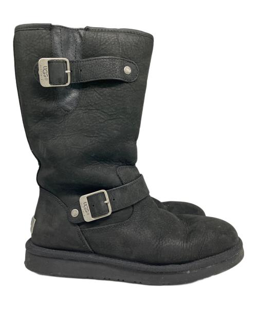 UGG（アグ）UGG (アグ) ムートンエンジニアブーツ ブラック サイズ:USA8の古着・服飾アイテム
