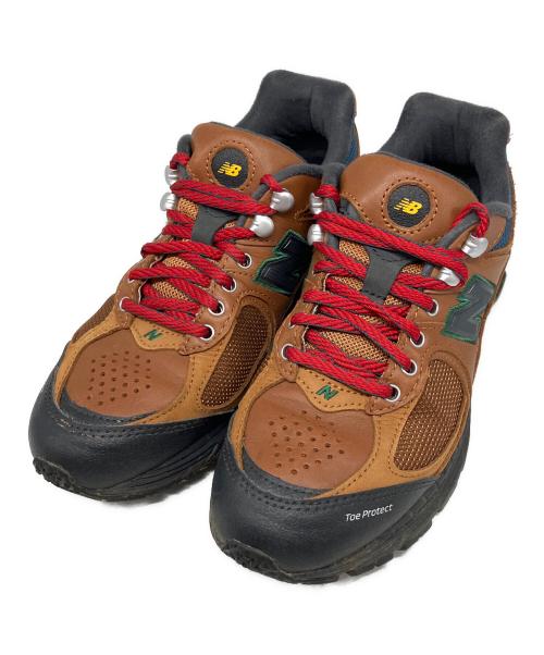 NEW BALANCE（ニューバランス）NEW BALANCE (ニューバランス) スニーカー ブラウン サイズ:US6.5の古着・服飾アイテム