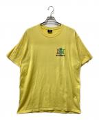stussyステューシー）の古着「半袖カットソー」｜イエロー