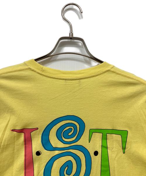 stussy（ステューシー）stussy (ステューシー) 半袖カットソー イエロー サイズ:Lの古着・服飾アイテム
