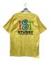stussy (ステューシー) 半袖カットソー イエロー サイズ:L：6000円
