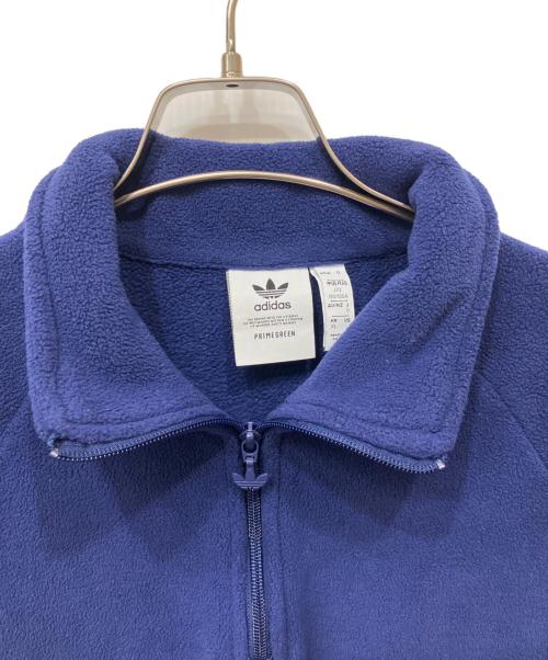 adidas（アディダス）adidas (アディダス) ハーフジップフリースジャケット ネイビー サイズ:XLの古着・服飾アイテム