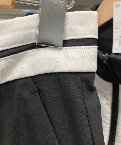 comme ca（コムサ）COMME CA (コムサ) クリアウーリー パンツ ブラック サイズ:9の古着・服飾アイテム