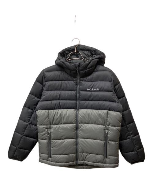 Columbia（コロンビア）Columbia (コロンビア) バックビュートII インシュレーテッドフーデッドジャケット グレー サイズ:Mの古着・服飾アイテム