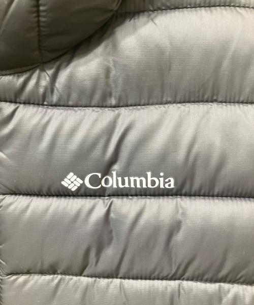 Columbia（コロンビア）Columbia (コロンビア) バックビュートII インシュレーテッドフーデッドジャケット グレー サイズ:Mの古着・服飾アイテム