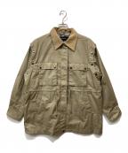 JEANASISジーナシス）の古着「ハンティングジャケット」｜ベージュ