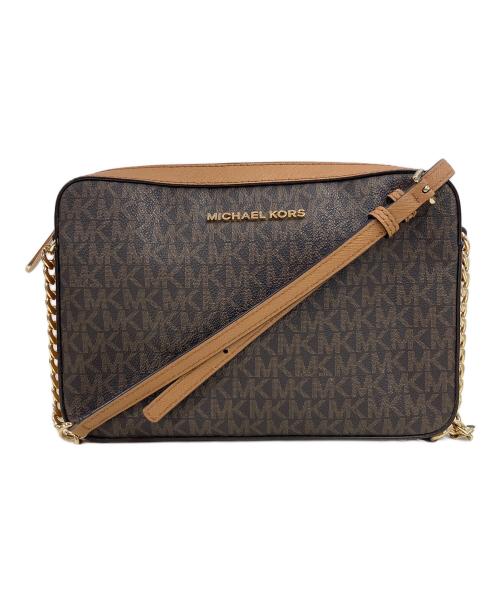 MICHAEL KORS（マイケルコース）MICHAEL KORS (マイケルコース) ショルダーバッグ ベージュの古着・服飾アイテム