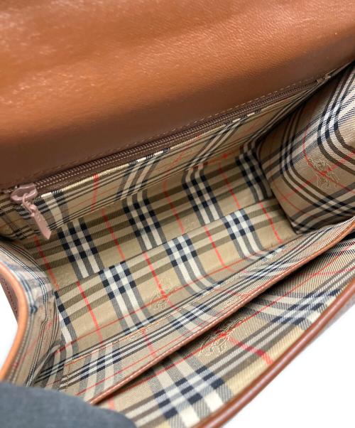 BURBERRY（バーバリー）BURBERRY (バーバリー) ハンドバッグ ブラウンの古着・服飾アイテム