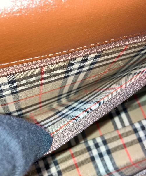 BURBERRY（バーバリー）BURBERRY (バーバリー) ハンドバッグ ブラウンの古着・服飾アイテム