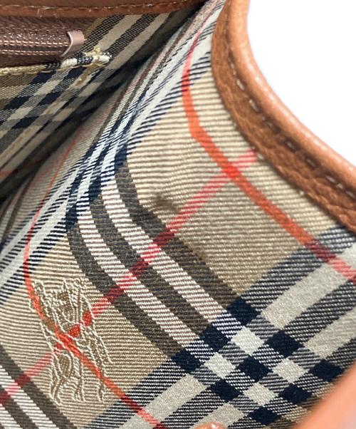 BURBERRY（バーバリー）BURBERRY (バーバリー) ハンドバッグ ブラウンの古着・服飾アイテム