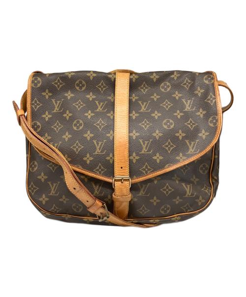 LOUIS VUITTON（ルイ ヴィトン）LOUIS VUITTON (ルイ ヴィトン) モノグラム　ソミュール35 ブラウンの古着・服飾アイテム