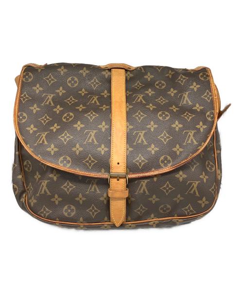LOUIS VUITTON（ルイ ヴィトン）LOUIS VUITTON (ルイ ヴィトン) モノグラム　ソミュール35 ブラウンの古着・服飾アイテム