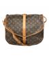 LOUIS VUITTON（ルイ ヴィトン）の古着「モノグラム　ソミュール35」｜ブラウン