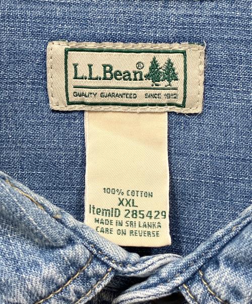 L.L.Bean（エルエルビーン）L.L.Bean (エルエルビーン) 長袖シャツ インディゴ サイズ:XXLの古着・服飾アイテム